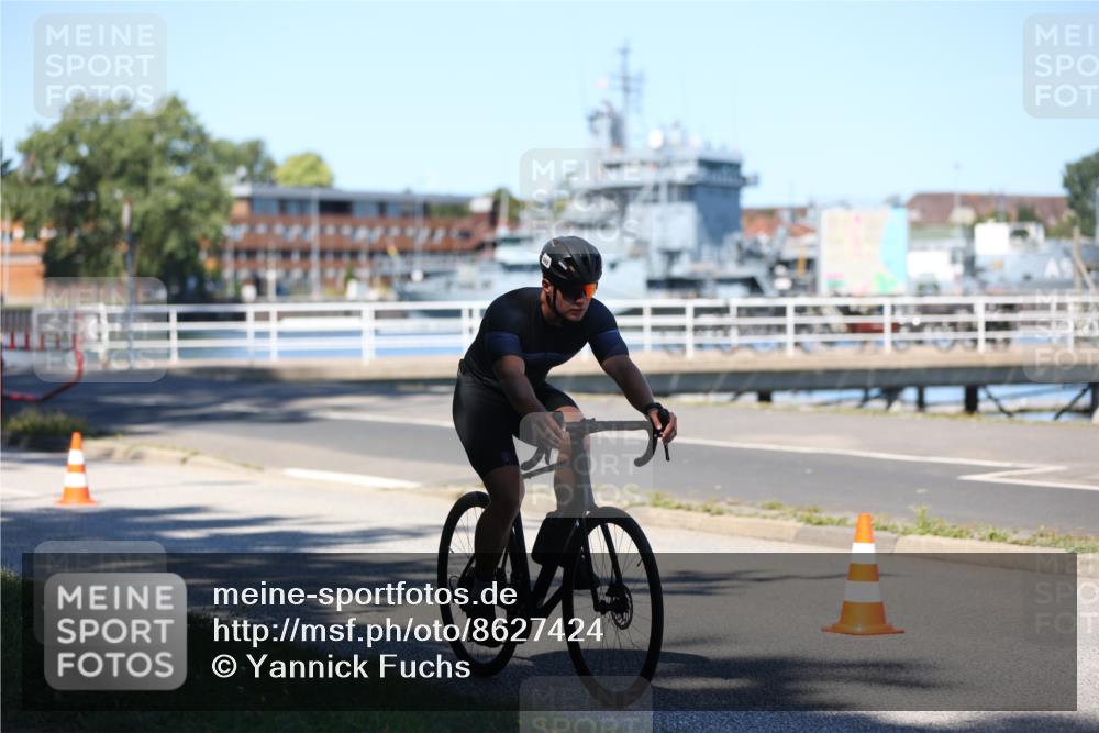 17.08.2025 - KN Förde Triathlon 2025 Yannick Fuchs http://msf.ph/oto/8627424 17.08.2025 13:18:20 Radfahren 407, 424, 480, 490, 505, 506, 454, 504 meine-sportfotos.de