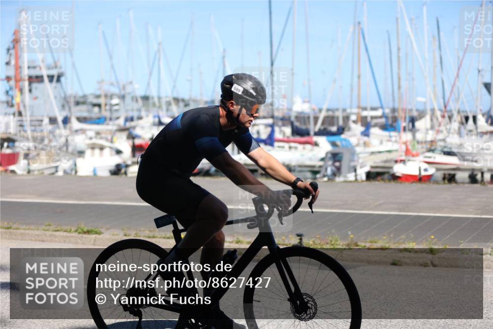 17.08.2025 - KN Förde Triathlon 2025 Yannick Fuchs http://msf.ph/oto/8627427 17.08.2025 13:18:21 Radfahren 407, 424, 480, 490, 505, 506 meine-sportfotos.de