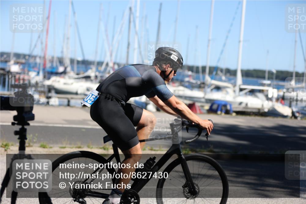 17.08.2025 - KN Förde Triathlon 2025 Yannick Fuchs http://msf.ph/oto/8627430 17.08.2025 13:18:21 Radfahren 407, 424, 480, 490, 505, 506 meine-sportfotos.de