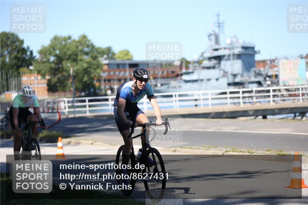 17.08.2025 - KN Förde Triathlon 2025 Yannick Fuchs http://msf.ph/oto/8627431 17.08.2025 13:18:24 Radfahren 407, 424, 480, 490, 505, 506, 505 meine-sportfotos.de