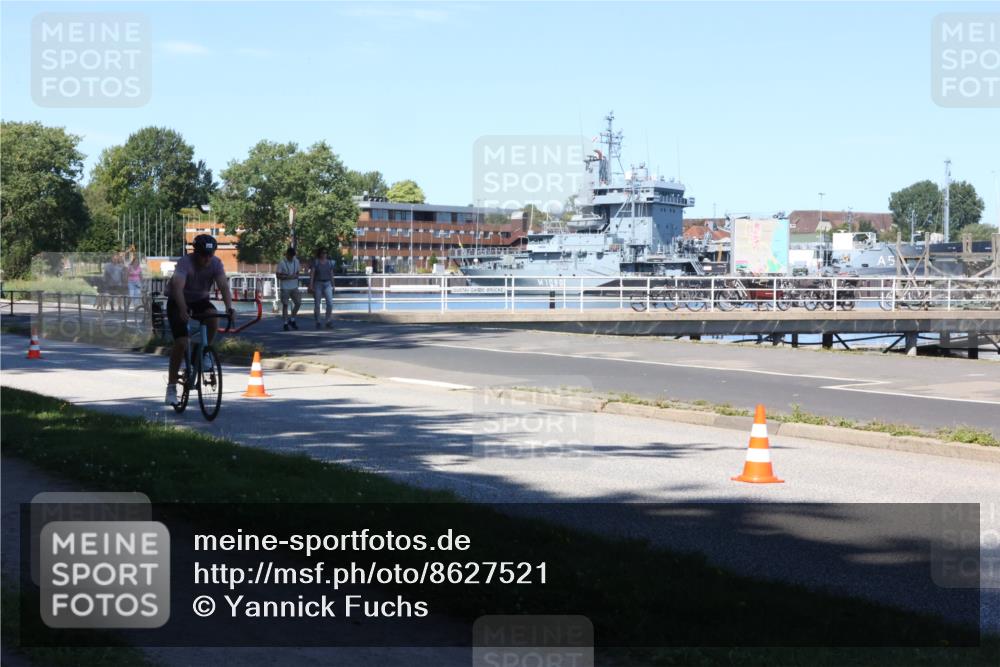 17.08.2025 - KN Förde Triathlon 2025 Yannick Fuchs http://msf.ph/oto/8627521 17.08.2025 13:19:55 Radfahren 424, 504, 516, 519 meine-sportfotos.de