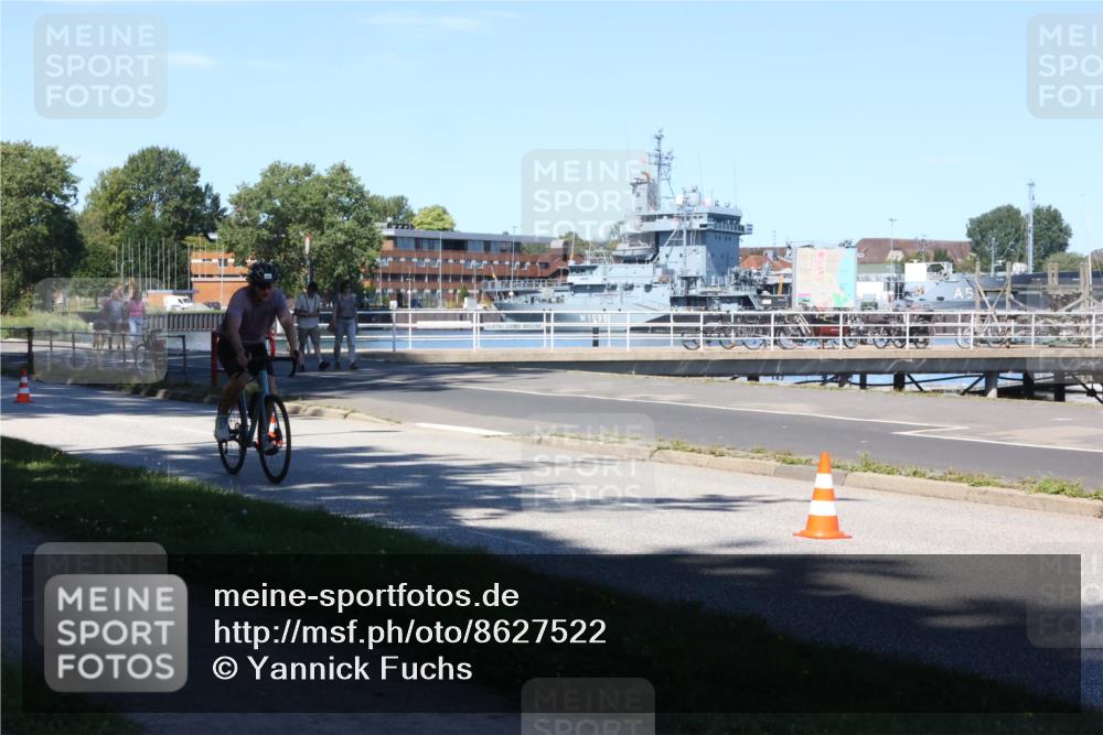 17.08.2025 - KN Förde Triathlon 2025 Yannick Fuchs http://msf.ph/oto/8627522 17.08.2025 13:19:55 Radfahren 424, 504, 516, 519 meine-sportfotos.de