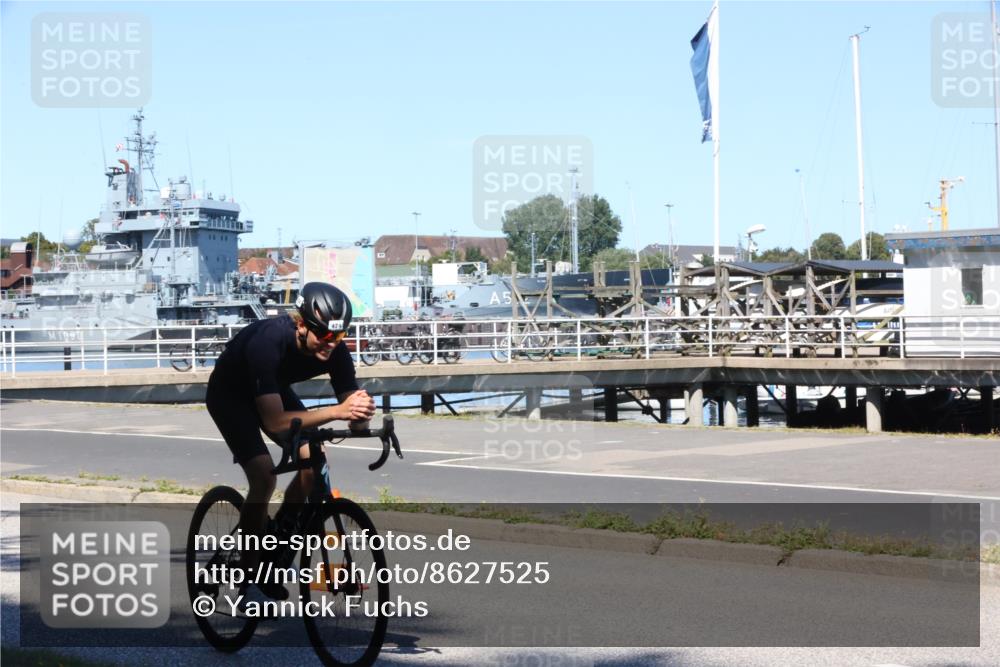 17.08.2025 - KN Förde Triathlon 2025 Yannick Fuchs http://msf.ph/oto/8627525 17.08.2025 13:19:58 Radfahren 424, 440, 504, 516, 519 meine-sportfotos.de