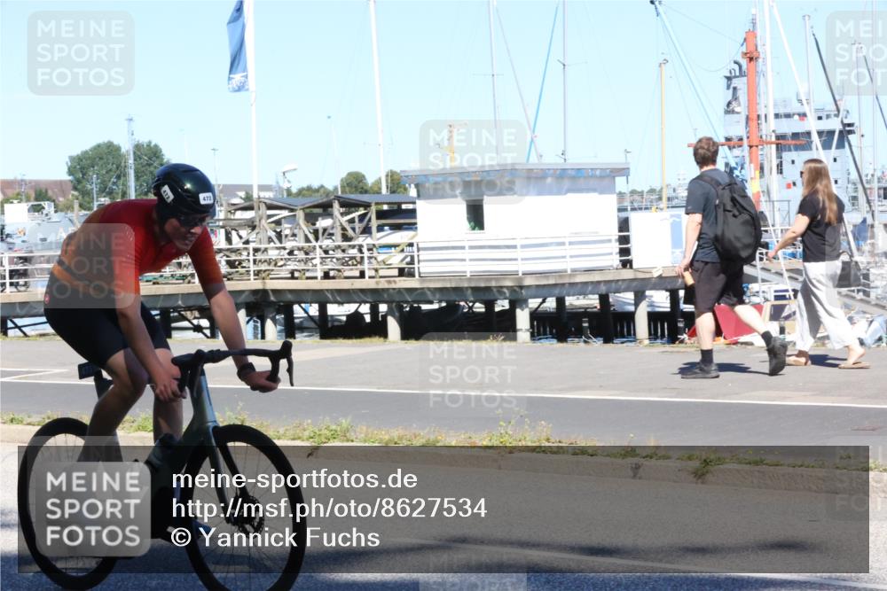 17.08.2025 - KN Förde Triathlon 2025 Yannick Fuchs http://msf.ph/oto/8627534 17.08.2025 13:20:08 Radfahren 440, 450, 472, 480, 424, 516 meine-sportfotos.de