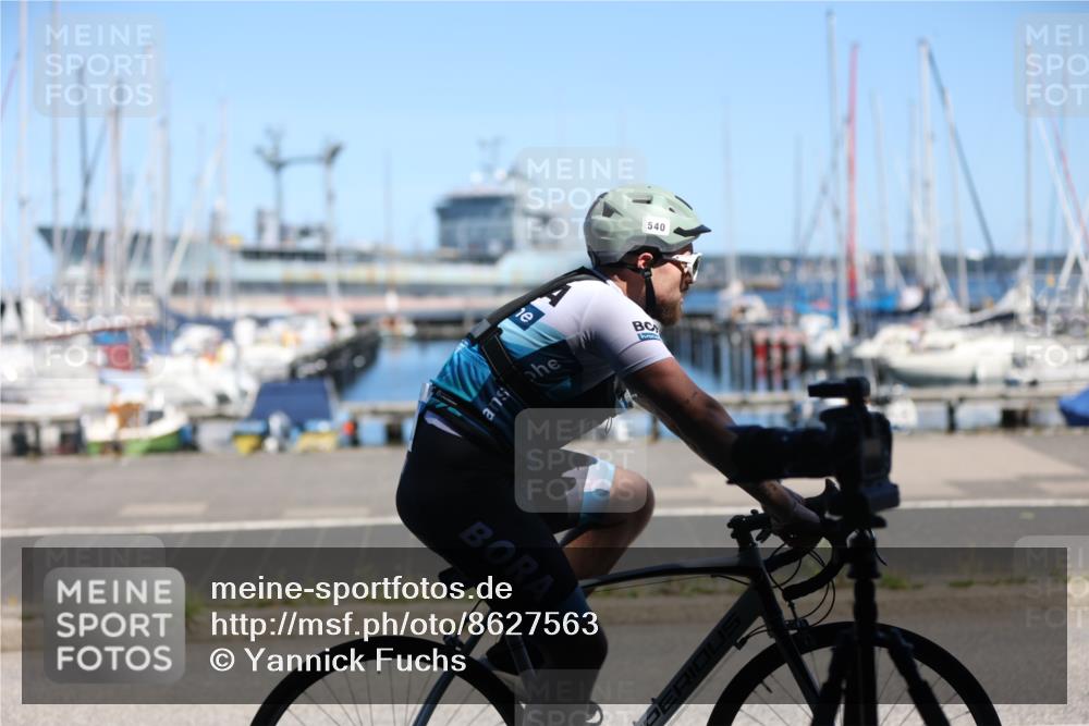 17.08.2025 - KN Förde Triathlon 2025 Yannick Fuchs http://msf.ph/oto/8627563 17.08.2025 13:20:50 Radfahren 410, 473, 525, 540, 546 meine-sportfotos.de