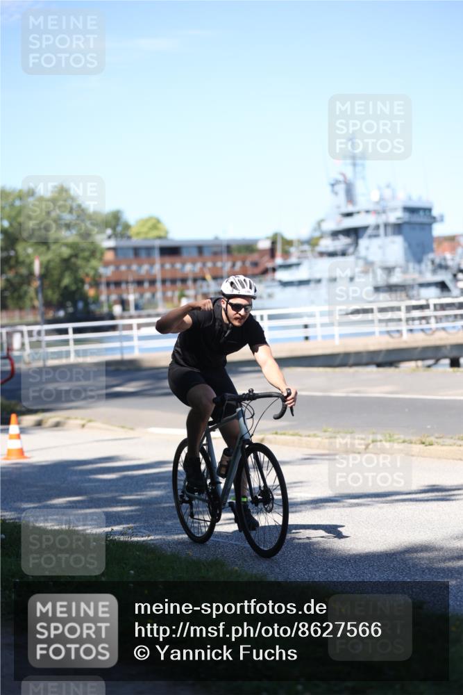 17.08.2025 - KN Förde Triathlon 2025 Yannick Fuchs http://msf.ph/oto/8627566 17.08.2025 13:20:59 Radfahren 416, 461, 496, 508, 528, 410, 473, 525, 540, 546 meine-sportfotos.de