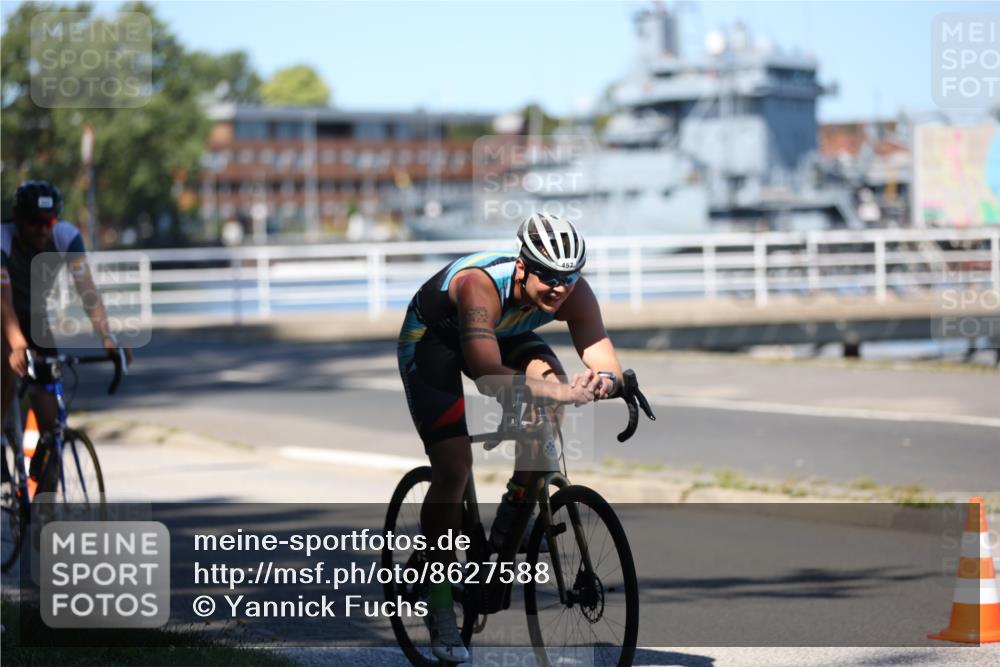 17.08.2025 - KN Förde Triathlon 2025 Yannick Fuchs http://msf.ph/oto/8627588 17.08.2025 13:21:11 Radfahren 416, 457, 502, 517, 416, 461, 508, 528 meine-sportfotos.de