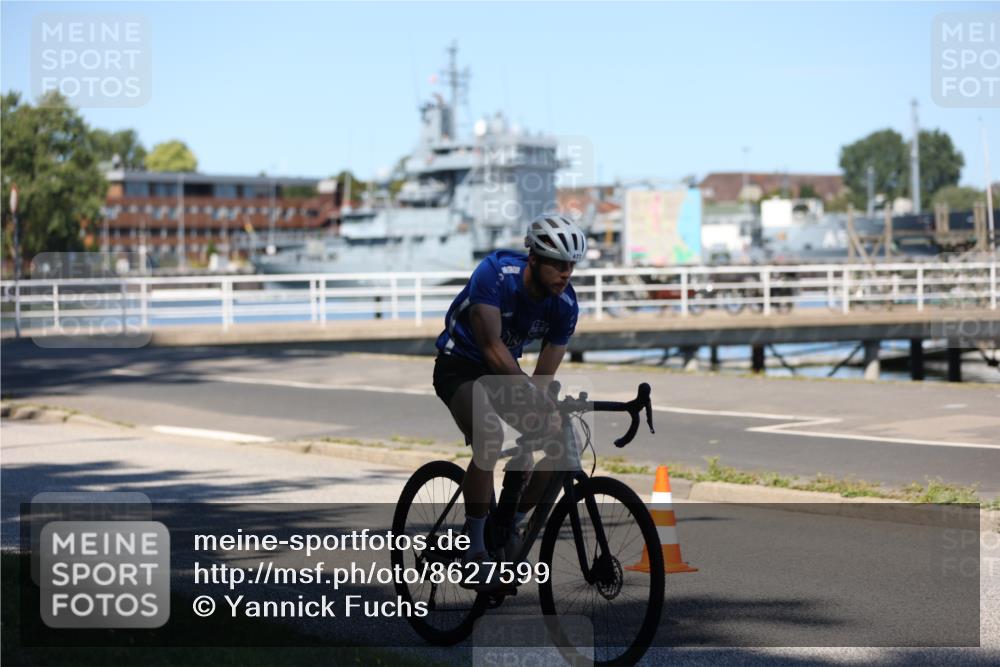 17.08.2025 - KN Förde Triathlon 2025 Yannick Fuchs http://msf.ph/oto/8627599 17.08.2025 13:21:20 Radfahren 446, 477, 512, 457, 502 meine-sportfotos.de