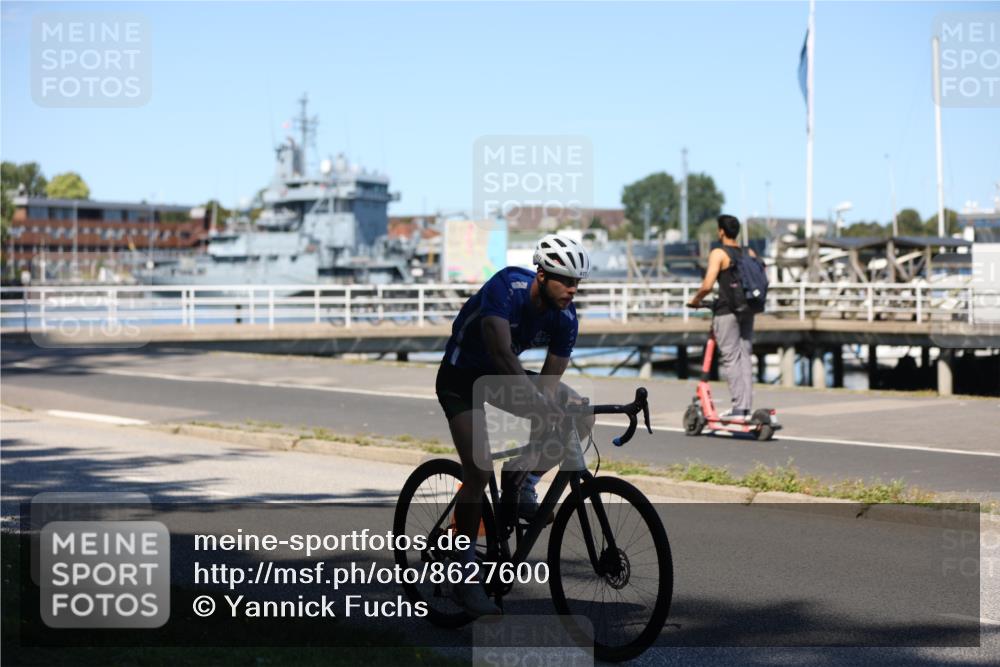 17.08.2025 - KN Förde Triathlon 2025 Yannick Fuchs http://msf.ph/oto/8627600 17.08.2025 13:21:20 Radfahren 446, 477, 512, 457, 502 meine-sportfotos.de