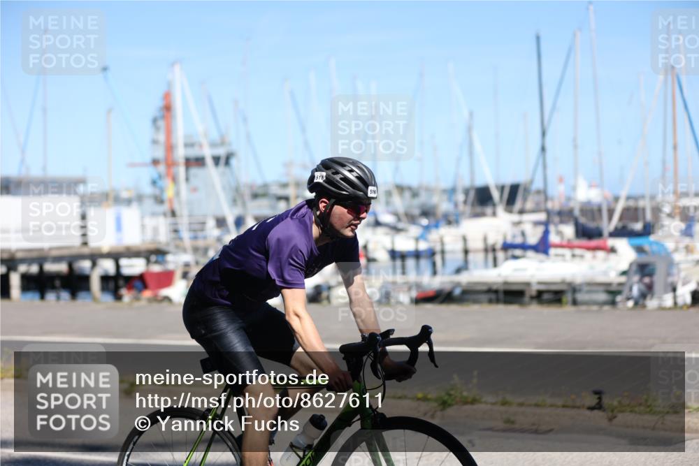 17.08.2025 - KN Förde Triathlon 2025 Yannick Fuchs http://msf.ph/oto/8627611 17.08.2025 13:21:41 Radfahren 395, 471, 516, 520, 519 meine-sportfotos.de
