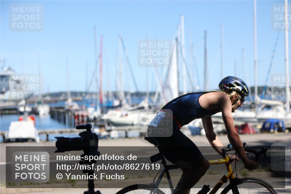 17.08.2025 - KN Förde Triathlon 2025 Yannick Fuchs http://msf.ph/oto/8627619 17.08.2025 13:25:43 Radfahren 501, 427, 532 meine-sportfotos.de
