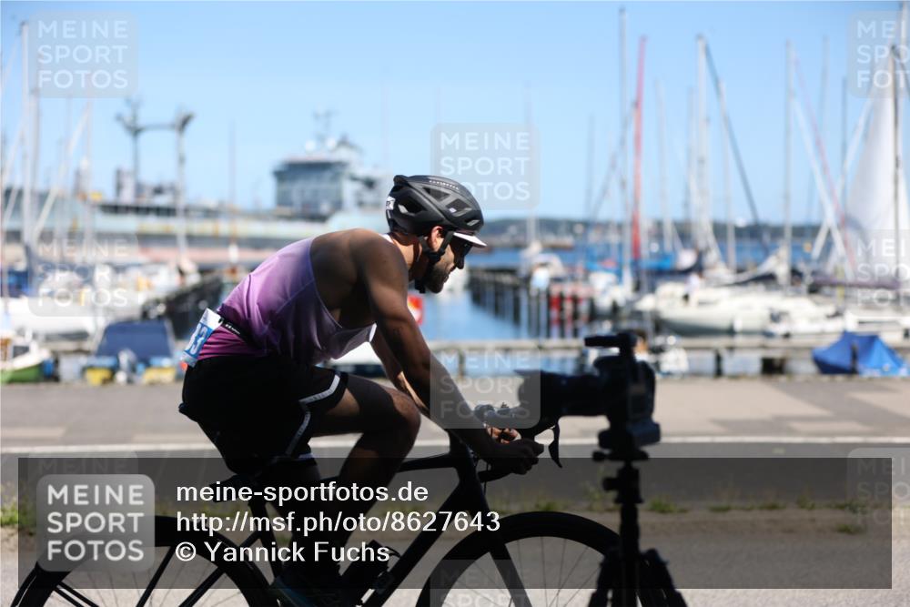 17.08.2025 - KN Förde Triathlon 2025 Yannick Fuchs http://msf.ph/oto/8627643 17.08.2025 13:26:49 Radfahren 412, 470, 479, 498, 533 meine-sportfotos.de