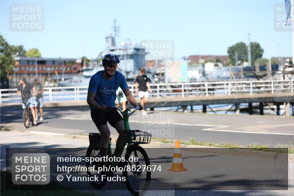 17.08.2025 - KN Förde Triathlon 2025 Yannick Fuchs http://msf.ph/oto/8627674 17.08.2025 13:27:27 Radfahren 492, 490 meine-sportfotos.de