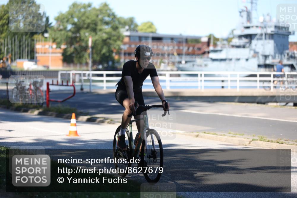 17.08.2025 - KN Förde Triathlon 2025 Yannick Fuchs http://msf.ph/oto/8627679 17.08.2025 13:27:46 Radfahren 436, 448, 465, 529, 531 meine-sportfotos.de