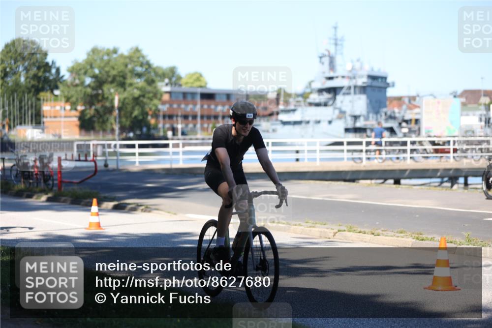 17.08.2025 - KN Förde Triathlon 2025 Yannick Fuchs http://msf.ph/oto/8627680 17.08.2025 13:27:46 Radfahren 436, 448, 465, 529, 531 meine-sportfotos.de