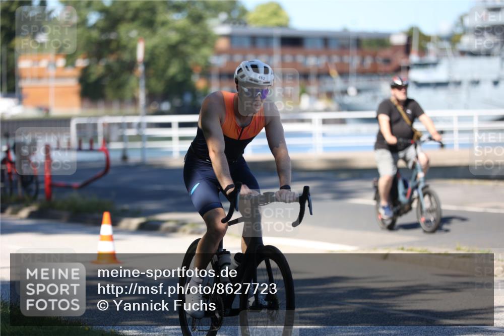 17.08.2025 - KN Förde Triathlon 2025 Yannick Fuchs http://msf.ph/oto/8627723 17.08.2025 13:28:19 Radfahren 462, 485, 507, 483, 515 meine-sportfotos.de