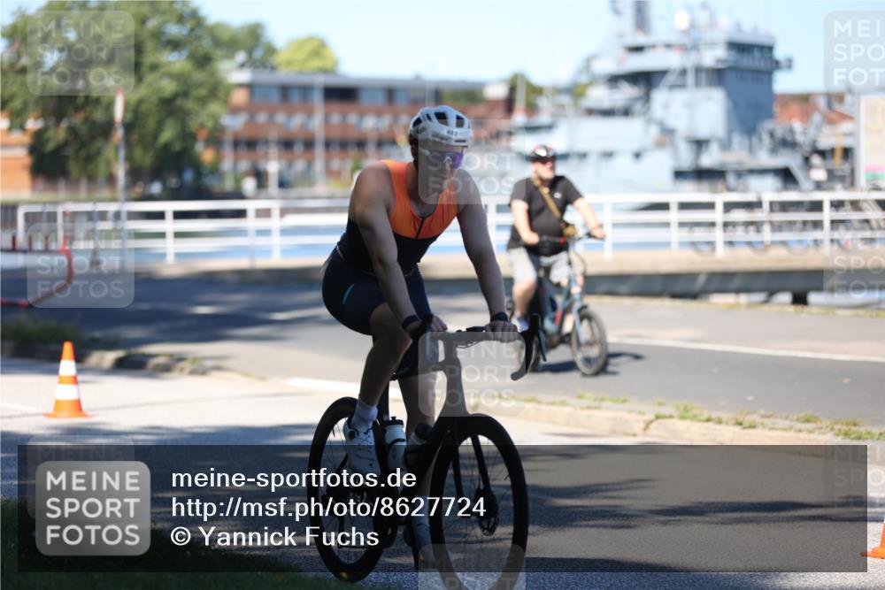 17.08.2025 - KN Förde Triathlon 2025 Yannick Fuchs http://msf.ph/oto/8627724 17.08.2025 13:28:19 Radfahren 462, 485, 507, 483, 515 meine-sportfotos.de