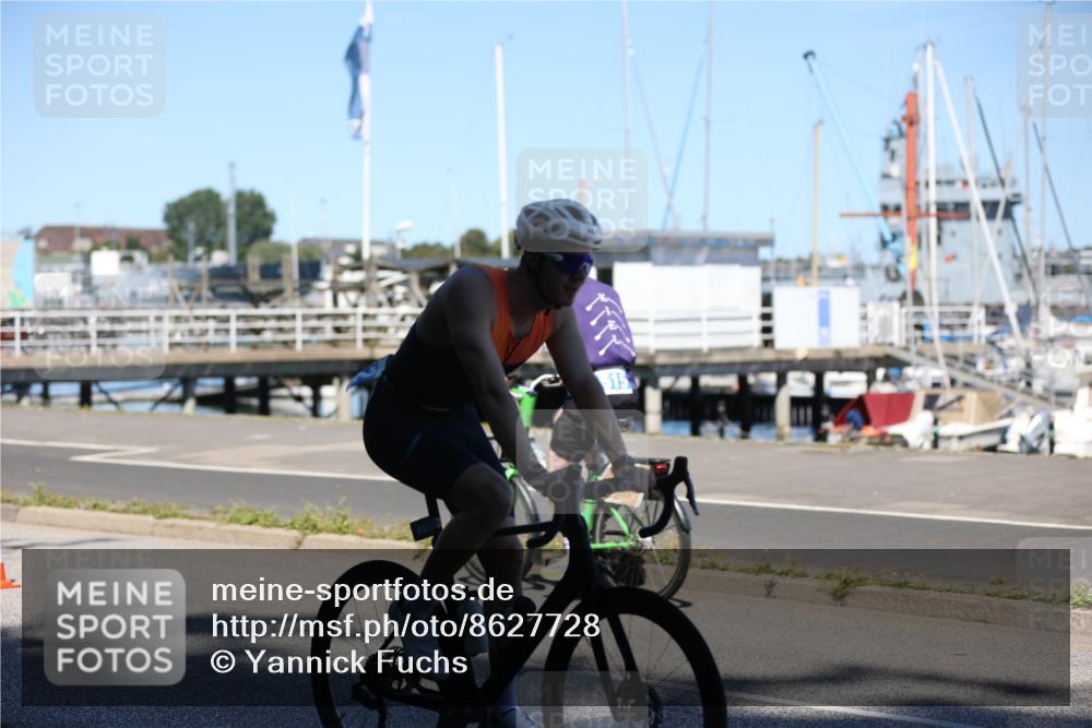 17.08.2025 - KN Förde Triathlon 2025 Yannick Fuchs http://msf.ph/oto/8627728 17.08.2025 13:28:20 Radfahren 462, 485, 507, 483, 515 meine-sportfotos.de