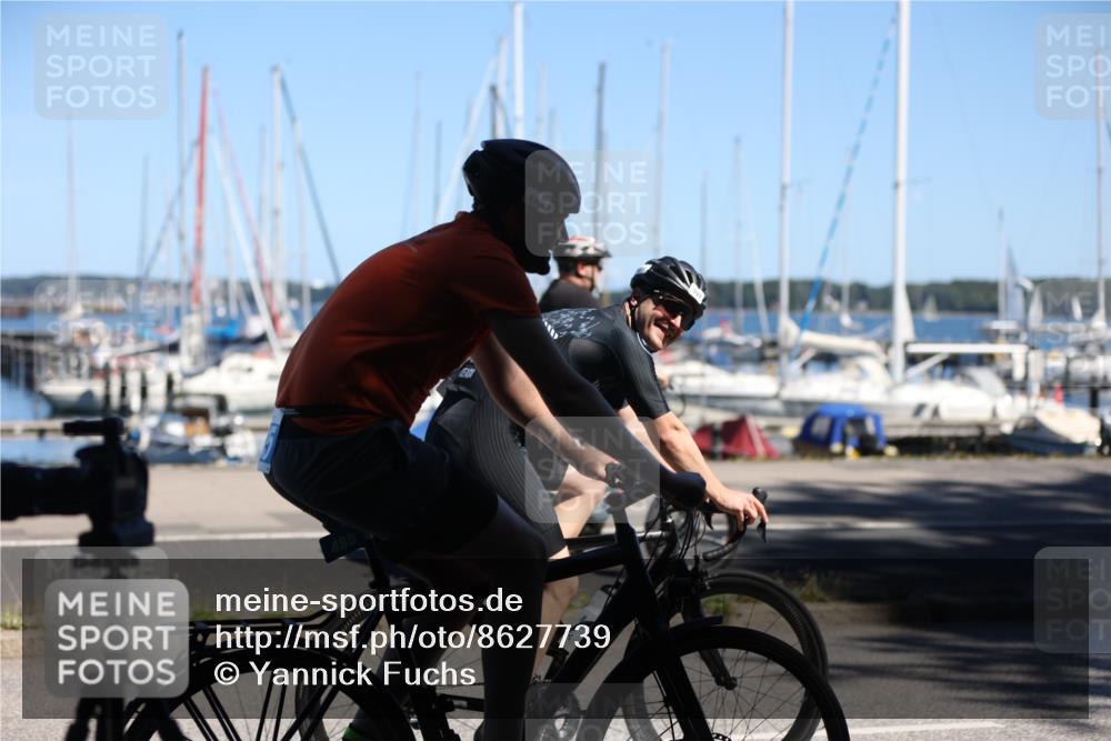 17.08.2025 - KN Förde Triathlon 2025 Yannick Fuchs http://msf.ph/oto/8627739 17.08.2025 13:28:25 Radfahren 485, 507, 462 meine-sportfotos.de