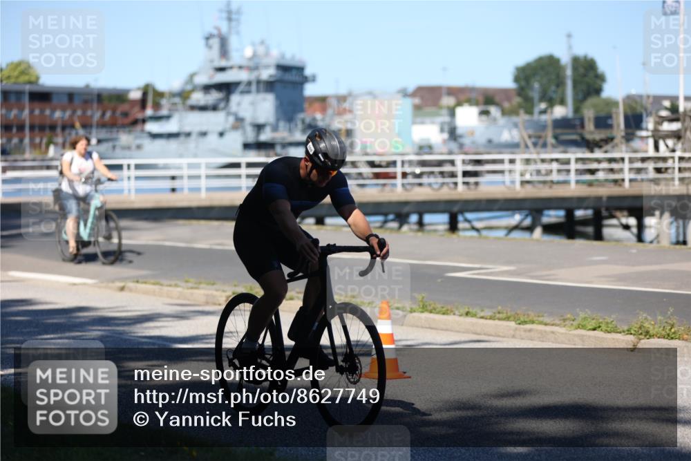 17.08.2025 - KN Förde Triathlon 2025 Yannick Fuchs http://msf.ph/oto/8627749 17.08.2025 13:28:43 Radfahren 412, 479, 505, 541, 479, 506 meine-sportfotos.de