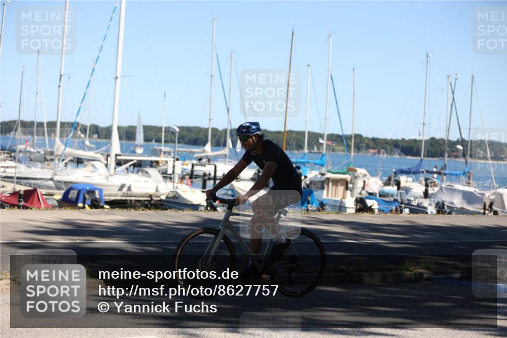 17.08.2025 - KN Förde Triathlon 2025 Yannick Fuchs http://msf.ph/oto/8627757 17.08.2025 13:29:11 Radfahren 357, 526, 495, 526 meine-sportfotos.de