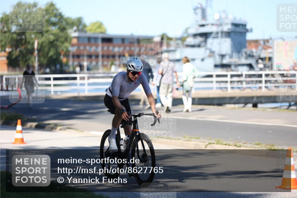 17.08.2025 - KN Förde Triathlon 2025 Yannick Fuchs http://msf.ph/oto/8627765 17.08.2025 13:29:27 Radfahren 480, 502, 529, 534 meine-sportfotos.de