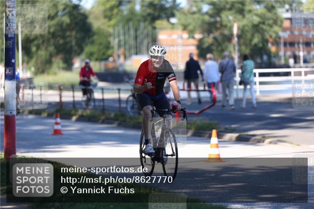 17.08.2025 - KN Förde Triathlon 2025 Yannick Fuchs http://msf.ph/oto/8627770 17.08.2025 13:29:39 Radfahren 397, 480, 534 meine-sportfotos.de
