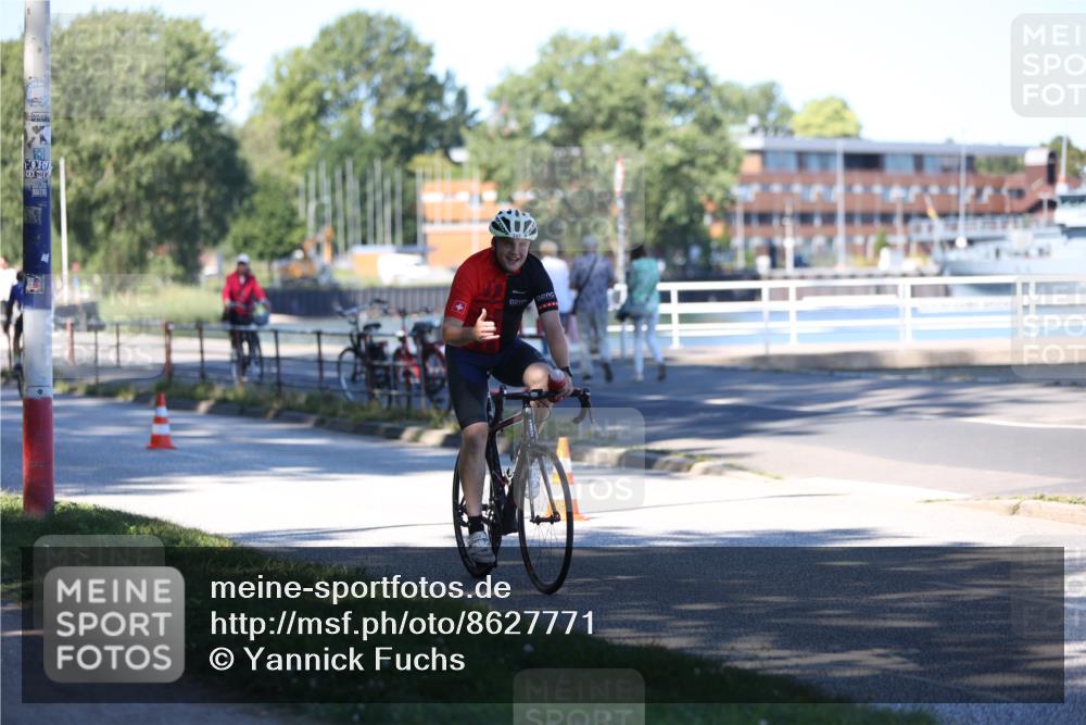 17.08.2025 - KN Förde Triathlon 2025 Yannick Fuchs http://msf.ph/oto/8627771 17.08.2025 13:29:39 Radfahren 397, 480, 534 meine-sportfotos.de