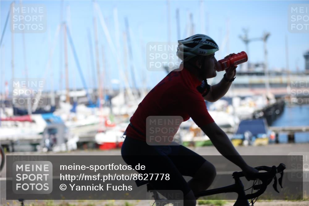 17.08.2025 - KN Förde Triathlon 2025 Yannick Fuchs http://msf.ph/oto/8627778 17.08.2025 13:29:41 Radfahren 397, 534 meine-sportfotos.de