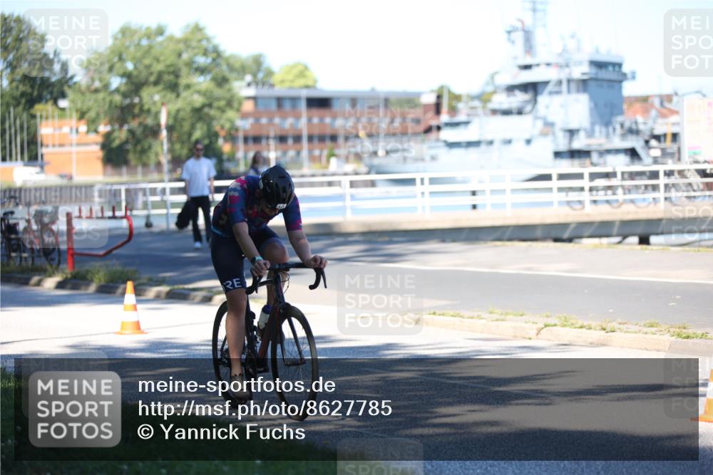 17.08.2025 - KN Förde Triathlon 2025 Yannick Fuchs http://msf.ph/oto/8627785 17.08.2025 13:30:19 Radfahren 525, 540, 541, 519 meine-sportfotos.de
