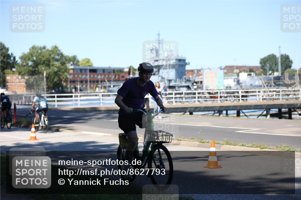 17.08.2025 - KN Förde Triathlon 2025 Yannick Fuchs http://msf.ph/oto/8627793 17.08.2025 13:30:29 Radfahren 515, 525, 540 meine-sportfotos.de