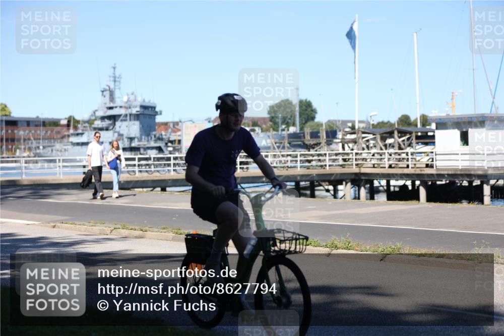 17.08.2025 - KN Förde Triathlon 2025 Yannick Fuchs http://msf.ph/oto/8627794 17.08.2025 13:30:30 Radfahren 515, 525, 540 meine-sportfotos.de