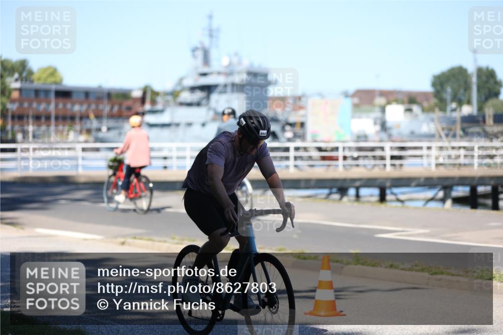 17.08.2025 - KN Förde Triathlon 2025 Yannick Fuchs http://msf.ph/oto/8627803 17.08.2025 13:30:44 Radfahren 482, 496, 504, 526, 522 meine-sportfotos.de