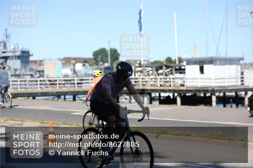 17.08.2025 - KN Förde Triathlon 2025 Yannick Fuchs http://msf.ph/oto/8627805 17.08.2025 13:30:44 Radfahren 482, 496, 504, 526, 522 meine-sportfotos.de