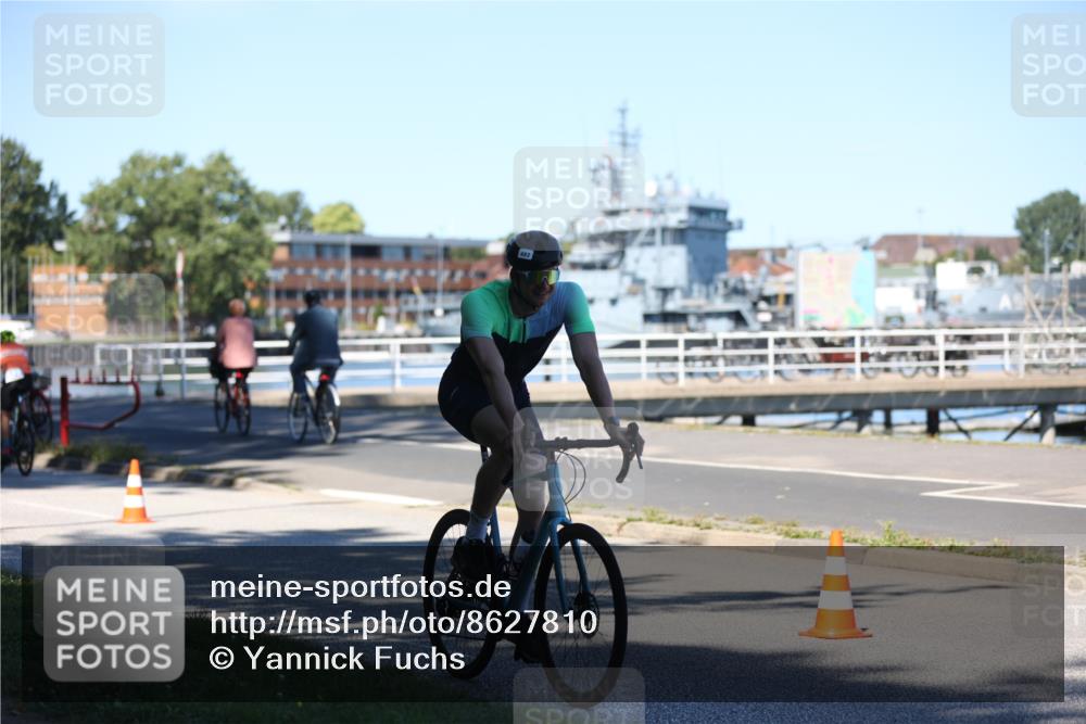 17.08.2025 - KN Förde Triathlon 2025 Yannick Fuchs http://msf.ph/oto/8627810 17.08.2025 13:30:46 Radfahren 482, 496, 504, 526, 522 meine-sportfotos.de