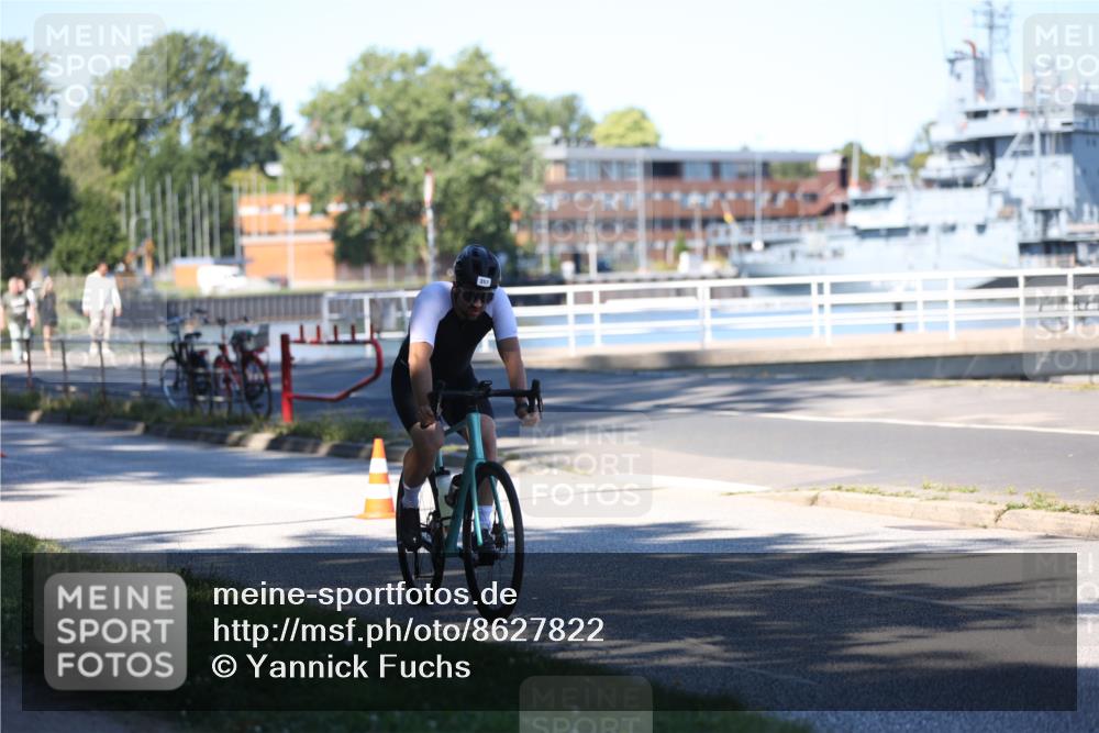 17.08.2025 - KN Förde Triathlon 2025 Yannick Fuchs http://msf.ph/oto/8627822 17.08.2025 13:31:00 Radfahren 357, 477, 495, 502, 546 meine-sportfotos.de