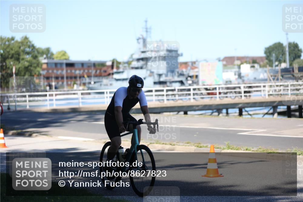 17.08.2025 - KN Förde Triathlon 2025 Yannick Fuchs http://msf.ph/oto/8627823 17.08.2025 13:31:01 Radfahren 357, 477, 495, 502, 511, 546 meine-sportfotos.de