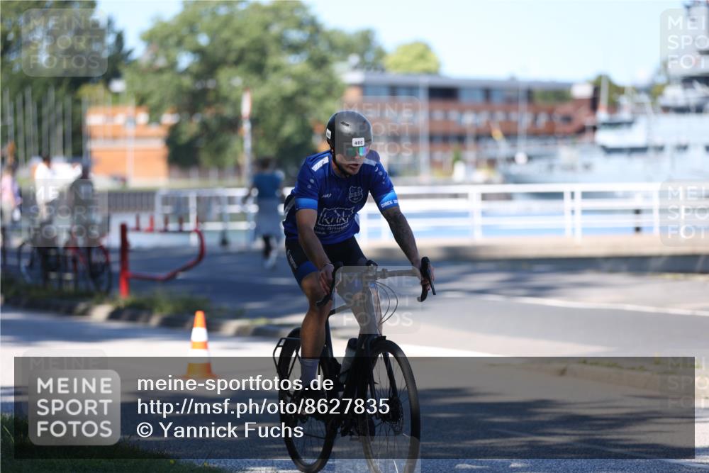 17.08.2025 - KN Förde Triathlon 2025 Yannick Fuchs http://msf.ph/oto/8627835 17.08.2025 13:31:19 Radfahren 480, 511 meine-sportfotos.de