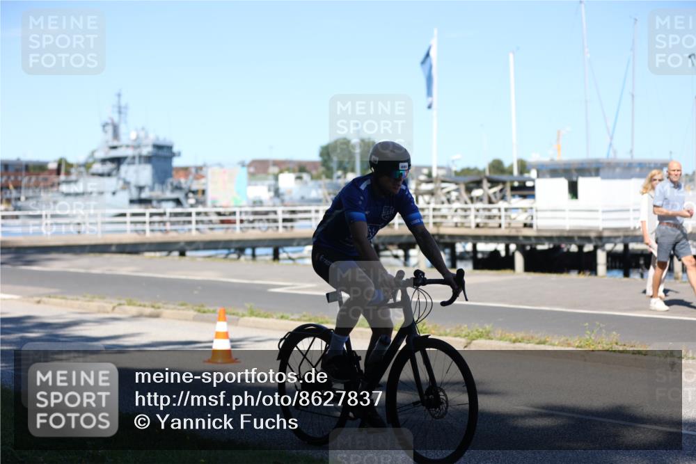 17.08.2025 - KN Förde Triathlon 2025 Yannick Fuchs http://msf.ph/oto/8627837 17.08.2025 13:31:20 Radfahren 480 meine-sportfotos.de