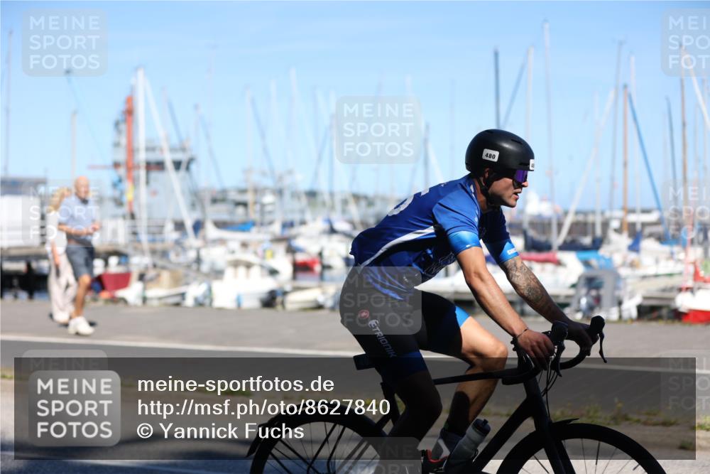 17.08.2025 - KN Förde Triathlon 2025 Yannick Fuchs http://msf.ph/oto/8627840 17.08.2025 13:31:21 Radfahren 480 meine-sportfotos.de