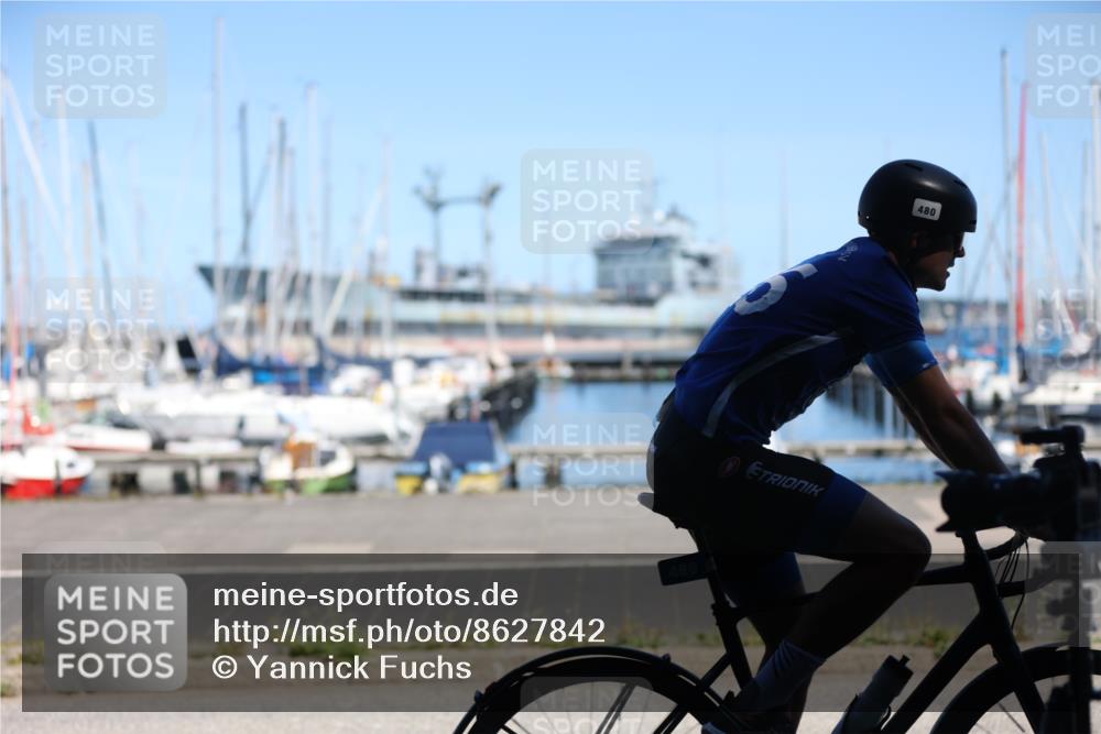17.08.2025 - KN Förde Triathlon 2025 Yannick Fuchs http://msf.ph/oto/8627842 17.08.2025 13:31:21 Radfahren 480 meine-sportfotos.de