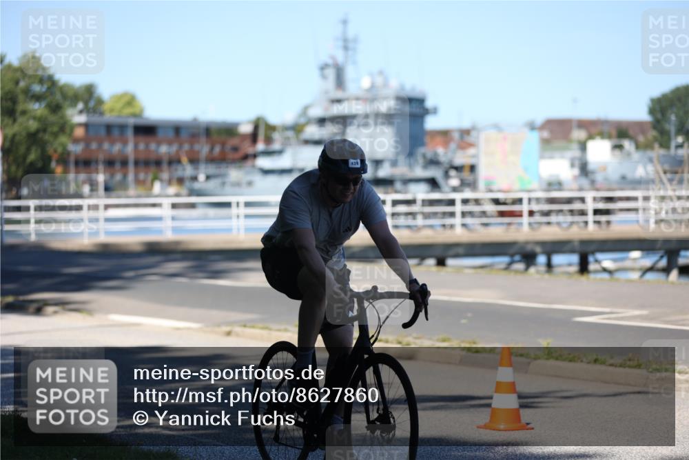 17.08.2025 - KN Förde Triathlon 2025 Yannick Fuchs http://msf.ph/oto/8627860 17.08.2025 13:31:52 Radfahren 426, 519 meine-sportfotos.de