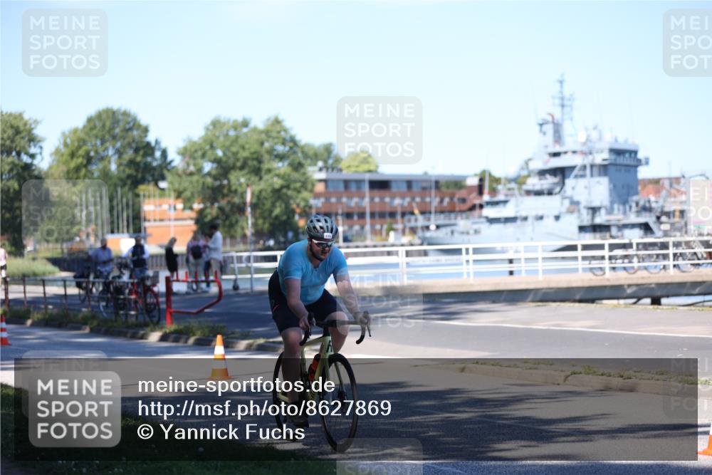 17.08.2025 - KN Förde Triathlon 2025 Yannick Fuchs http://msf.ph/oto/8627869 17.08.2025 13:31:56 Radfahren 426, 519, 426 meine-sportfotos.de