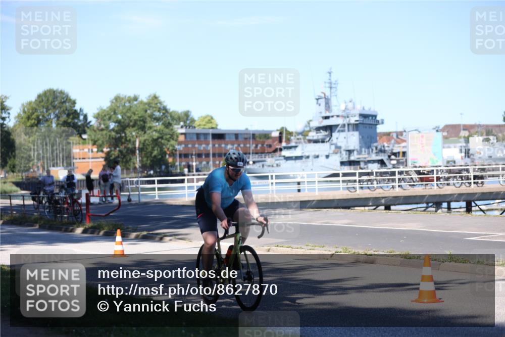 17.08.2025 - KN Förde Triathlon 2025 Yannick Fuchs http://msf.ph/oto/8627870 17.08.2025 13:31:56 Radfahren 426, 519, 426 meine-sportfotos.de