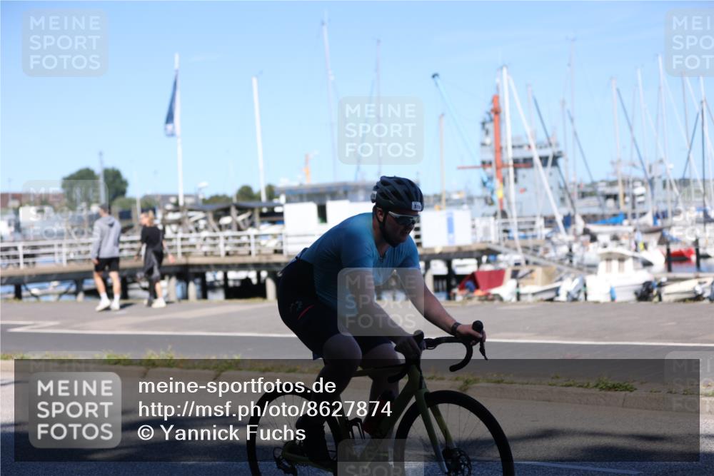 17.08.2025 - KN Förde Triathlon 2025 Yannick Fuchs http://msf.ph/oto/8627874 17.08.2025 13:31:57 Radfahren 519, 426 meine-sportfotos.de