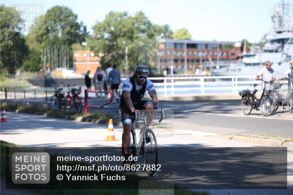 17.08.2025 - KN Förde Triathlon 2025 Yannick Fuchs http://msf.ph/oto/8627882 17.08.2025 13:32:14 Radfahren 512, 522, 525, 540 meine-sportfotos.de