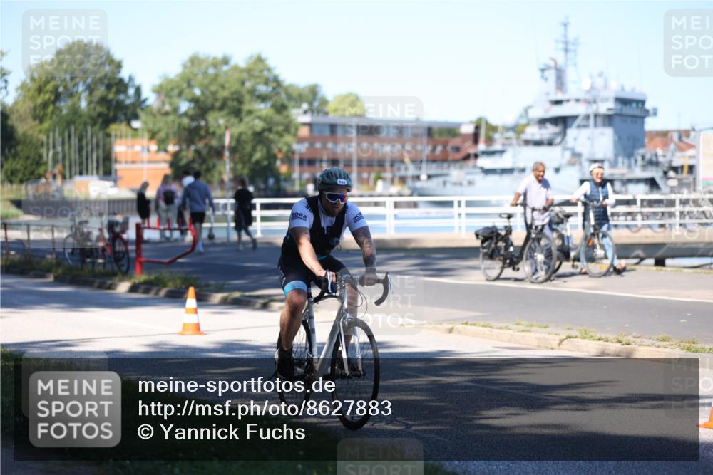 17.08.2025 - KN Förde Triathlon 2025 Yannick Fuchs http://msf.ph/oto/8627883 17.08.2025 13:32:14 Radfahren 512, 522, 525, 540 meine-sportfotos.de
