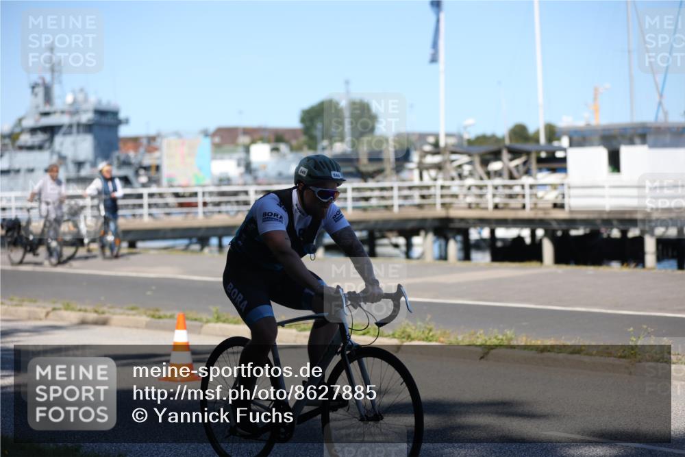 17.08.2025 - KN Förde Triathlon 2025 Yannick Fuchs http://msf.ph/oto/8627885 17.08.2025 13:32:15 Radfahren 512, 522, 525, 540 meine-sportfotos.de