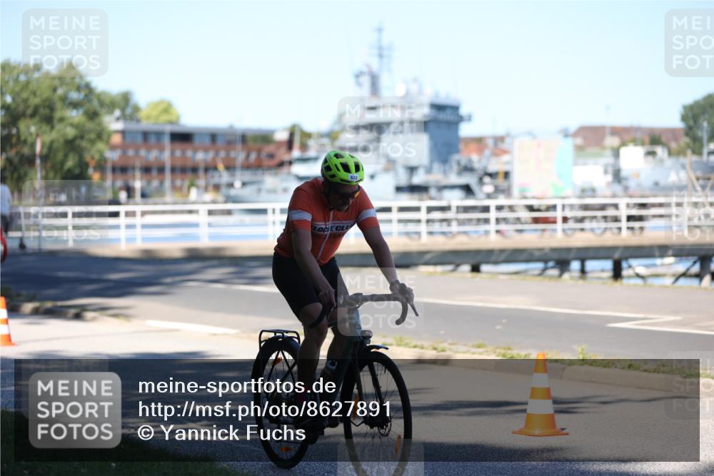 17.08.2025 - KN Förde Triathlon 2025 Yannick Fuchs http://msf.ph/oto/8627891 17.08.2025 13:32:22 Radfahren 438, 494, 520, 522, 512, 525, 540 meine-sportfotos.de