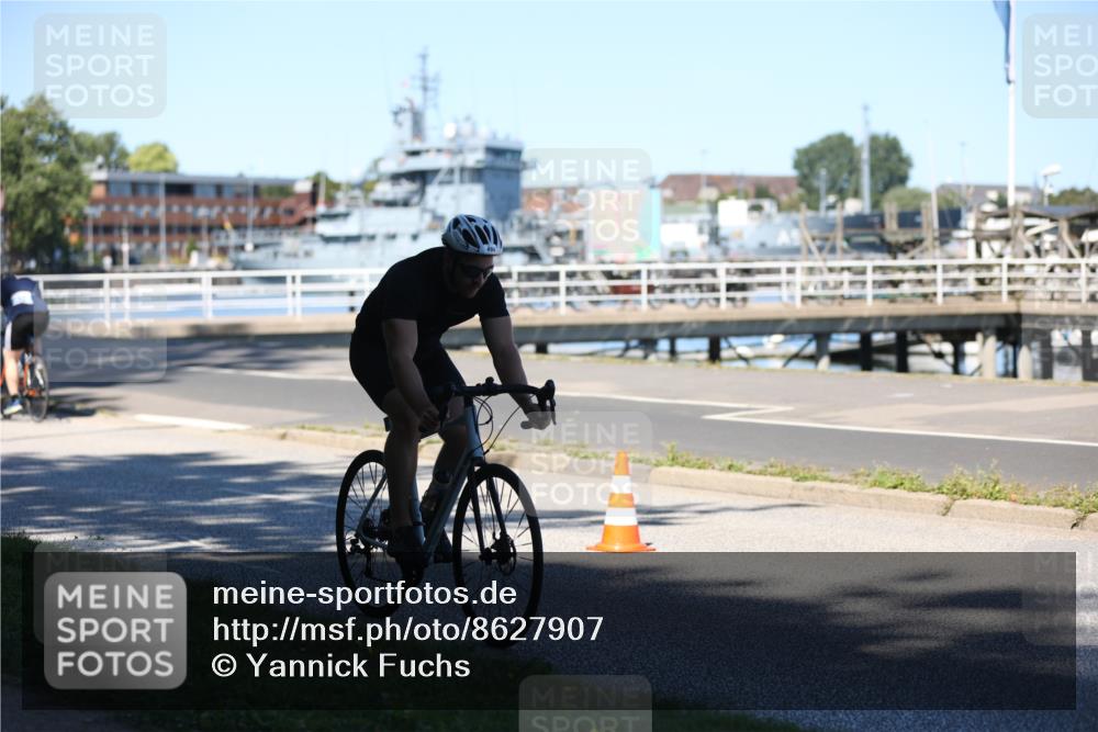 17.08.2025 - KN Förde Triathlon 2025 Yannick Fuchs http://msf.ph/oto/8627907 17.08.2025 13:32:42 Radfahren 486, 496, 511, 410, 546 meine-sportfotos.de